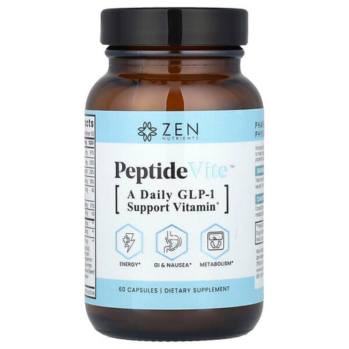 <img alt="Zen Nutrients, PeptideVite, 60 Capsules" title="Zen Nutrients, PeptideVite, 60 Capsules,197644612093"