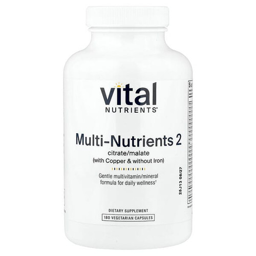 <img alt="Vital Nutrients, Multi-Nutrients 2, 180 Vegetarian Capsules" title="Vital Nutrients, Multi-Nutrients 2, 180 Vegetarian Capsules,693465531112"
