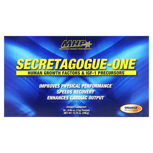 <img alt="MHP, Secretagogue-One, Orange, 30 Packets, 0.46 oz (13 g) Each" title="MHP, Secretagogue-One, Orange, 30 Packets, 0.46 oz (13 g) Each,666222030005"