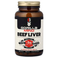 <img alt="Gorilla Mind, Beef Liver, 750 mg, 120 Capsules" title="Gorilla Mind, Beef Liver, 750 mg, 120 Capsules,810113510101"