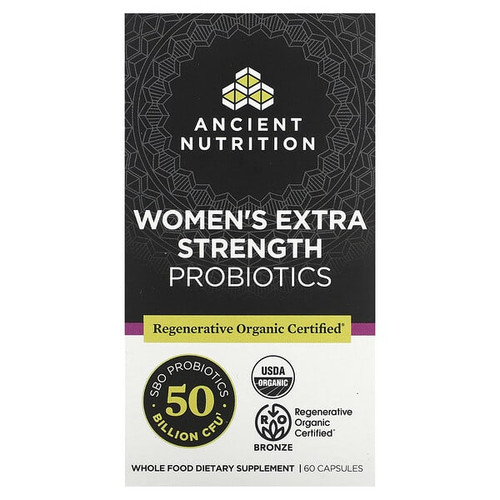 <img alt="Ancient Nutrition, Womens Probiotics, 60 Capsules" title="Ancient Nutrition, Womens Probiotics, 60 Capsules,816421020677"