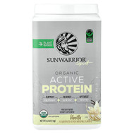 <img alt="Sunwarrior, Sport, Organic Active Protein Powder, Vanilla, 2.2 lb (1 kg)" title="Sunwarrior, Sport, Organic Active Protein Powder, Vanilla, 2.2 lb (1 kg),814784029832"