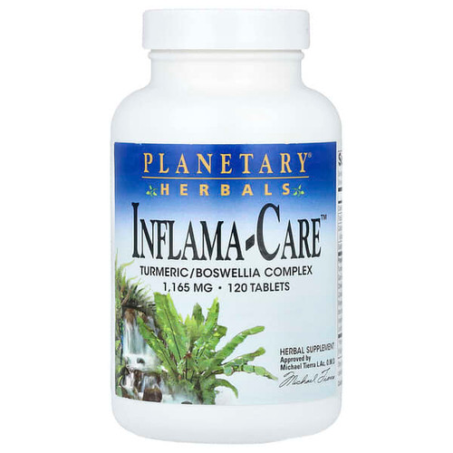 <img alt="Planetary Herbals, Inflama-Care, Turmeric-Boswellia Complex, 120 Tablets" title="Planetary Herbals, Inflama-Care, Turmeric-Boswellia Complex, 120 Tablets,021078106562"