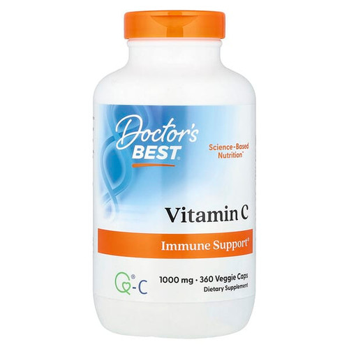 <img alt="Doctors Best, Vitamin C, 1,000 mg, 360 Veggie Caps" title="Doctors Best, Vitamin C, 1,000 mg, 360 Veggie Caps,753950003279"