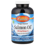 <img alt="Carlson, Salmon Oil, 300 Soft Gels" title="Carlson, Salmon Oil, 300 Soft Gels,088395015052"