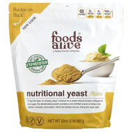 <img alt="Foods Alive, Nutritional Yeast Flakes, Unfortified, 2 lb (907 g)" title="Foods Alive, Nutritional Yeast Flakes, Unfortified, 2 lb (907 g),850008080074"