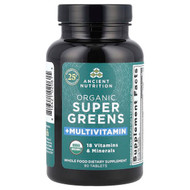 <img alt="Ancient Nutrition, Organic Super Greens + Multivitamin, 90 Tablets" title="Ancient Nutrition, Organic Super Greens + Multivitamin, 90 Tablets,816421020615"