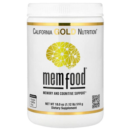 <img alt="California Gold Nutrition, MEM Food, Memory & Cognitive Support with MEM Blend, L-Serine, Organic Lions Mane and Blueberry Juice Powder, 1.12 lb (510 g)" title="California Gold Nutrition, MEM Food, Memory & Cognitive Support with MEM Blend, L-Serine, Organic Lions Mane and Blueberry Juice Powder, 1.12 lb (510 g),898220018864"
