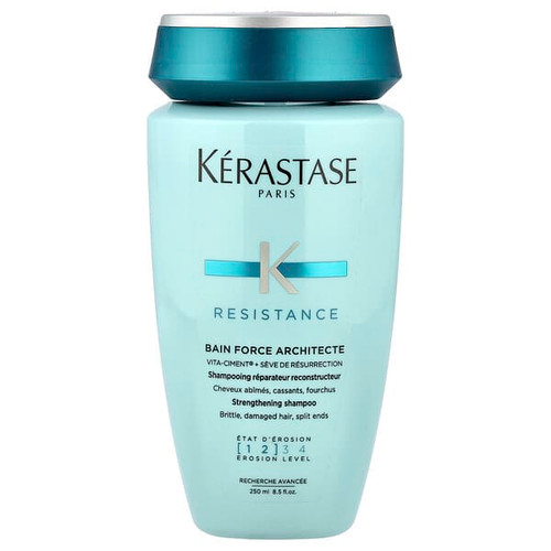 <img alt="Kerastase, Resistance, Strengthening Shampoo, 8.5 fl oz (250 ml)" title="Kerastase, Resistance, Strengthening Shampoo, 8.5 fl oz (250 ml),090174472611"