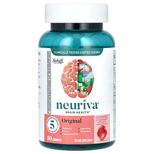 <img alt="Schiff, Neuriva Brain Health Gummies, Original, Strawberry, 50 Gummies" title="Schiff, Neuriva Brain Health Gummies, Original, Strawberry, 50 Gummies,647865195009"