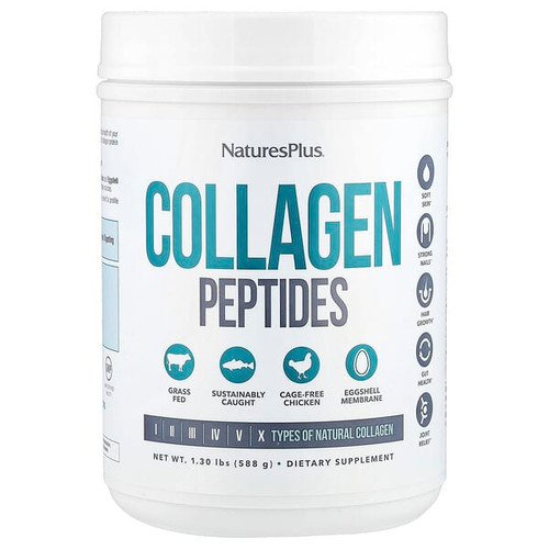 <img alt="NaturesPlus, Collagen Peptides, 1.3 lbs (588 g)" title="NaturesPlus, Collagen Peptides, 1.3 lbs (588 g),097467459625"