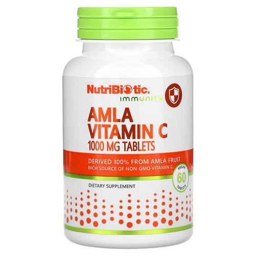 <img alt="NutriBiotic, Immunity, Amla Vitamin C, 1,000 mg, 60 Vegan Tablets" title="NutriBiotic, Immunity, Amla Vitamin C, 1,000 mg, 60 Vegan Tablets,728177005863"