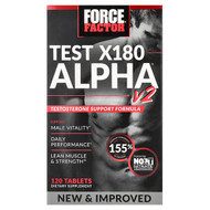 <img alt="Force Factor, Test X180 Alpha V2, 120 Tablets" title="Force Factor, Test X180 Alpha V2, 120 Tablets,810126660190"