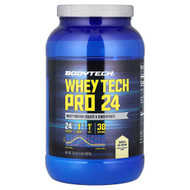 <img alt="BodyTech, Whey Tech Pro 24, Vanilla Ice Cream, 2 lbs (907 g)" title="BodyTech, Whey Tech Pro 24, Vanilla Ice Cream, 2 lbs (907 g),766536025404"