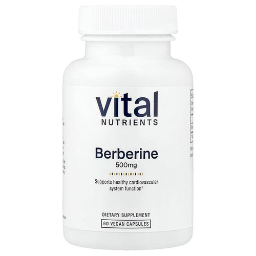 <img alt="Vital Nutrients, Berberine, 500 mg, 60 Vegan Capsules" title="Vital Nutrients, Berberine, 500 mg, 60 Vegan Capsules,693465283110"