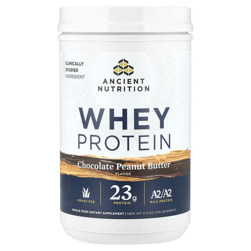 <img alt="Ancient Nutrition, Whey Protein, Chocolate Peanut Butter, 1.34 lb (609.01 g)" title="Ancient Nutrition, Whey Protein, Chocolate Peanut Butter, 1.34 lb (609.01 g),816401027443"