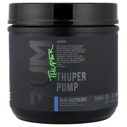 <img alt="Raw Nutrition, Bum, Thuper Pump, Blue Raspberry, 20.11 oz (570 g)" title="Raw Nutrition, Bum, Thuper Pump, Blue Raspberry, 20.11 oz (570 g),810193921231"