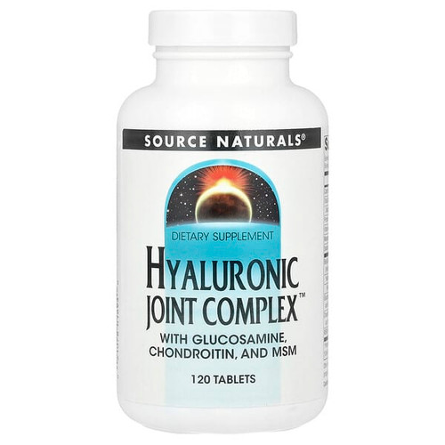 <img alt="Source Naturals, Hyaluronic Joint Complex, 120 Tablets" title="Source Naturals, Hyaluronic Joint Complex, 120 Tablets,021078018940"