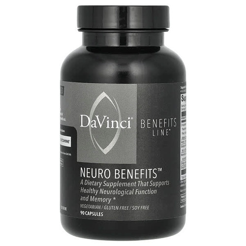 <img alt="DaVinci Laboratories, Benefits Line, Neuro Benefits, 90 Capsules" title="DaVinci Laboratories, Benefits Line, Neuro Benefits, 90 Capsules,026664005458"