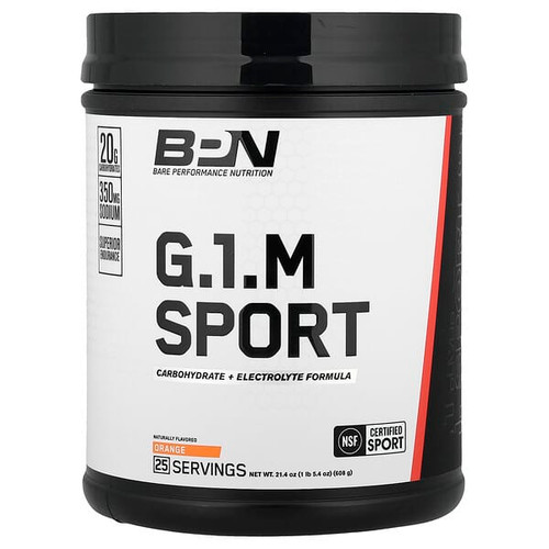 <img alt="BPN, G.1.M Sport, Orange, 1 lb 5.4 oz (608 g)" title="BPN, G.1.M Sport, Orange, 1 lb 5.4 oz (608 g),850055068148"