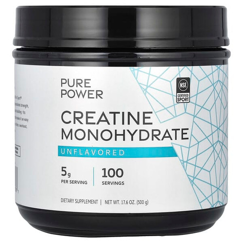<img alt="Dr. Mercola, Pure Power, Creatine Monohydrate, Unflavored, 17.6 oz (500 g)" title="Dr. Mercola, Pure Power, Creatine Monohydrate, Unflavored, 17.6 oz (500 g),810094213787"