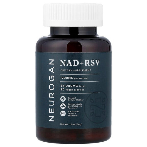 <img alt="Neurogan Health, NAD + RSV, 90 Vegan Capsules, 1.9 oz (54 g)" title="Neurogan Health, NAD + RSV, 90 Vegan Capsules, 1.9 oz (54 g),810068552188"