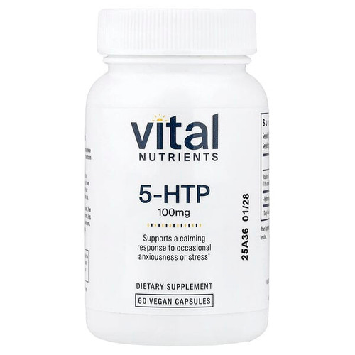 <img alt="Vital Nutrients, 5-HTP, 60 Vegan Capsules" title="Vital Nutrients, 5-HTP, 60 Vegan Capsules,693465110119"