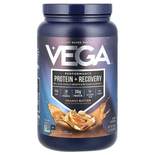 <img alt="Vega, Performance, Protein + Recovery, Peanut Butter, 1 lb 12 oz (815 g)" title="Vega, Performance, Protein + Recovery, Peanut Butter, 1 lb 12 oz (815 g),838766008080"