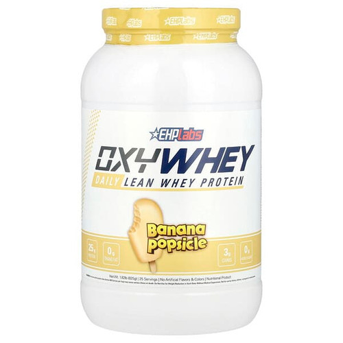 <img alt="EHPlabs, OxyWhey, Daily Lean Whey Protein, Banana Popsicle, 1.82 lb (825 g)" title="EHPlabs, OxyWhey, Daily Lean Whey Protein, Banana Popsicle, 1.82 lb (825 g),810095632617"