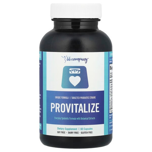 <img alt="BB Company, Provitalize, Everyday Synbiotic Formula with Botanical Extracts, 60 Capsules" title="BB Company, Provitalize, Everyday Synbiotic Formula with Botanical Extracts, 60 Capsules,860012429066"