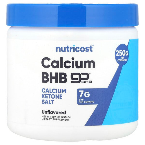 <img alt="Nutricost, Calcium BHB, goBHB, Unflavored, 8.9 oz (250 g)" title="Nutricost, Calcium BHB, goBHB, Unflavored, 8.9 oz (250 g),810014679594"