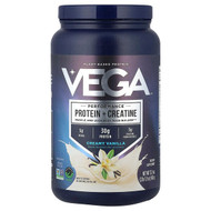 <img alt="Vega, Plant-Based Performance Protein + Creatine, Creamy Vanilla, 2 lb 1.9 oz (960 g)" title="Vega, Plant-Based Performance Protein + Creatine, Creamy Vanilla, 2 lb 1.9 oz (960 g),838766002088"