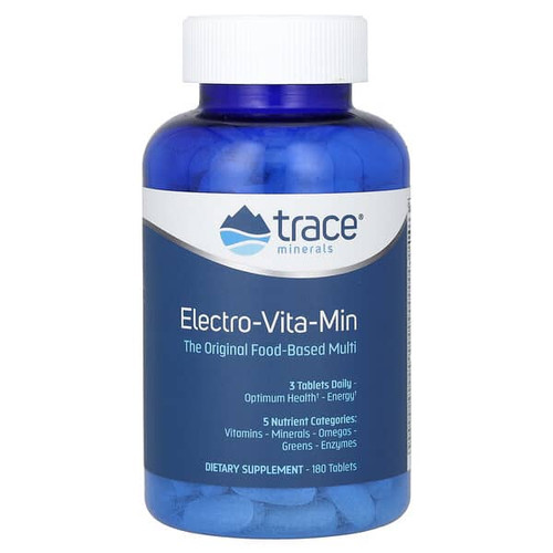 <img alt="Trace, Electro-Vita-Min, 180 Tablets" title="Trace, Electro-Vita-Min, 180 Tablets,878941000621"
