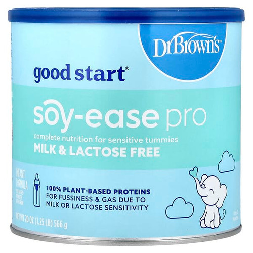 <img alt="Good Start, Soy-Ease Pro, Infant Formula, 0-12 Months, 20 oz (566 g)" title="Good Start, Soy-Ease Pro, Infant Formula, 0-12 Months, 20 oz (566 g),810131500054"