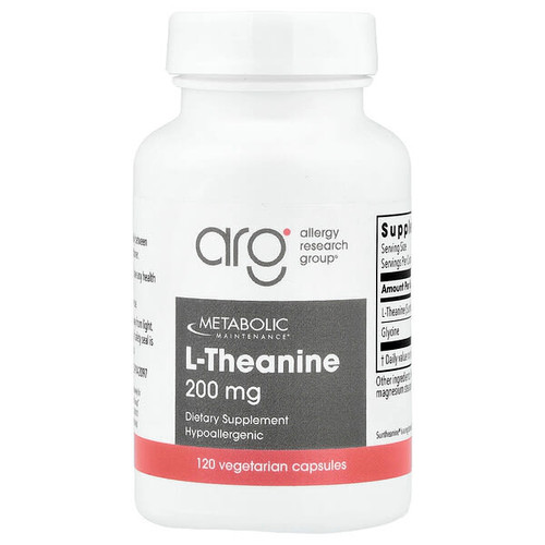 <img alt="Metabolic Maintenance, L-Theanine, 120 Vegetarian Capsules" title="Metabolic Maintenance, L-Theanine, 120 Vegetarian Capsules,838287001478"