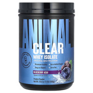<img alt="Animal, Clear Whey Isolate, Blueberry Acai, 1.1 lbs (500 g)" title="Animal, Clear Whey Isolate, Blueberry Acai, 1.1 lbs (500 g),039442001962"