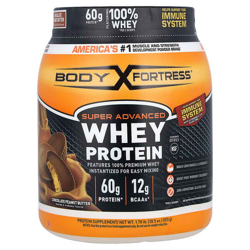 <img alt="Body Fortress, Super Advanced Whey Protein, Chocolate Peanut Butter, 1.78 lb (810 g)" title="Body Fortress, Super Advanced Whey Protein, Chocolate Peanut Butter, 1.78 lb (810 g),840266324607"