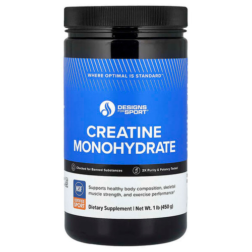<img alt="Designs For Health, Designs for Sport, Creatine Monohydrate, 1 lb (450 g)" title="Designs For Health, Designs for Sport, Creatine Monohydrate, 1 lb (450 g),879452007307"