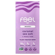 <img alt="The Feel Bar, Balance, Plant Protein Bars, Caramel Sea Salt + Maca Root, 10 Bars, 2 oz (57 g) Each" title="The Feel Bar, Balance, Plant Protein Bars, Caramel Sea Salt + Maca Root, 10 Bars, 2 oz (57 g) Each,860006919733"