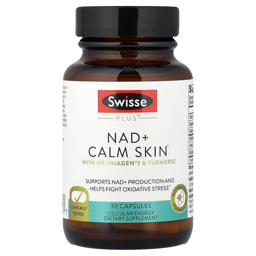 <img alt="Swisse, Plus, NAD+ Calm Skin, 30 Capsules" title="Swisse, Plus, NAD+ Calm Skin, 30 Capsules,850021858247"