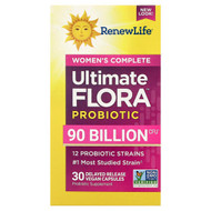 <img alt="Renew Life, Womens Complete, Ultimate Flora Probiotic, 30 Delayed Release Vegan Capsules" title="Renew Life, Womens Complete, Ultimate Flora Probiotic, 30 Delayed Release Vegan Capsules,631257121004"