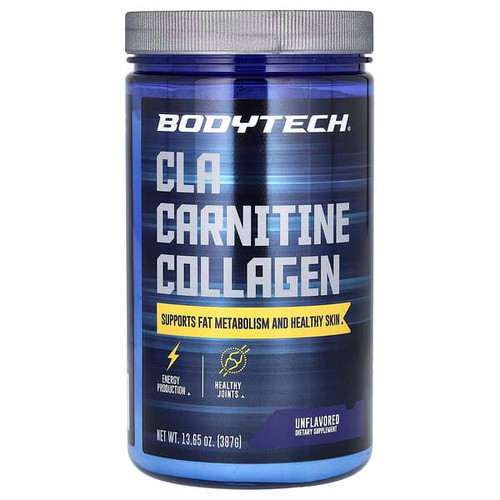 <img alt="BodyTech, CLA Carnitine Collagen, Unflavored, 13.65 oz (387 g)" title="BodyTech, CLA Carnitine Collagen, Unflavored, 13.65 oz (387 g),766536037032"