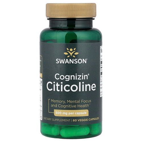 <img alt="Swanson Vitamins, Cognizin Citicoline, 60 Veggie Capsules (500 mg per Capsule)" title="Swanson Vitamins, Cognizin Citicoline, 60 Veggie Capsules (500 mg per Capsule),087614022468"