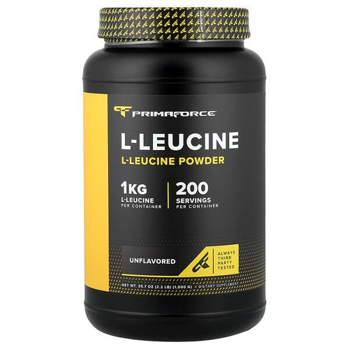 <img alt="Primaforce, L-Leucine, Unflavored, 2.2 lb (1,000 g)" title="Primaforce, L-Leucine, Unflavored, 2.2 lb (1,000 g),811445020580"