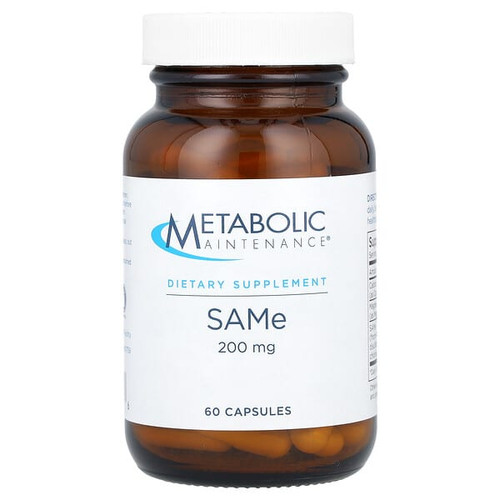 <img alt="Metabolic Maintenance, SAMe, 200 mg, 60 Capsules" title="Metabolic Maintenance, SAMe, 200 mg, 60 Capsules,838287001546"