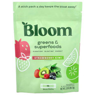 <img alt="Bloom, Greens & Superfoods, Strawberry Kiwi, 15 Stick Packs, 0.21 oz (6.05 g) Each" title="Bloom, Greens & Superfoods, Strawberry Kiwi, 15 Stick Packs, 0.21 oz (6.05 g) Each,850042641972"
