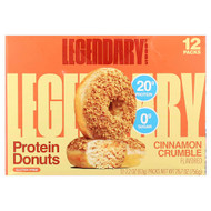 <img alt="Legendary Foods, Protein Donuts, Cinnamon Crumble, 12 Packs, 2.2 oz (63 g) Each" title="Legendary Foods, Protein Donuts, Cinnamon Crumble, 12 Packs, 2.2 oz (63 g) Each,810035972728"