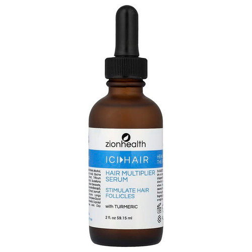 <img alt="Zion Health, ICI Hair, Hair Multiplier Serum, 2 fl oz (59.15 ml)" title="Zion Health, ICI Hair, Hair Multiplier Serum, 2 fl oz (59.15 ml),093141104577"