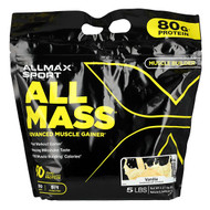 <img alt="ALLMAX, Sport, ALLMASS, Advanced Muscle Gainer, Vanilla, 5 lbs (2.27 kg)" title="ALLMAX, Sport, ALLMASS, Advanced Muscle Gainer, Vanilla, 5 lbs (2.27 kg),665553229270"