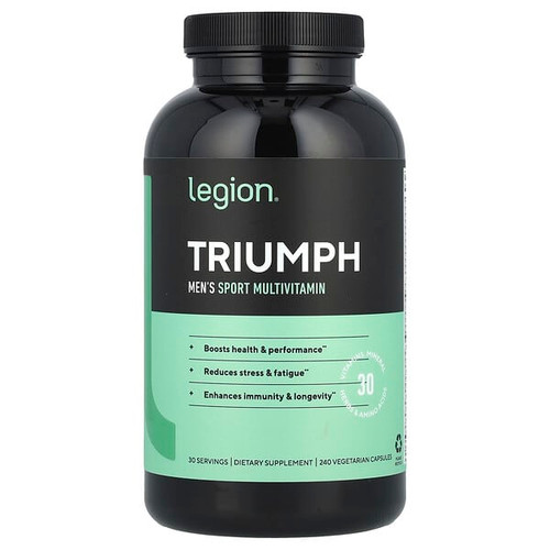 <img alt="Legion Athletics, Triumph, Mens Sport Multivitamin, 240 Vegetarian Capsules" title="Legion Athletics, Triumph, Mens Sport Multivitamin, 240 Vegetarian Capsules,748252613608"